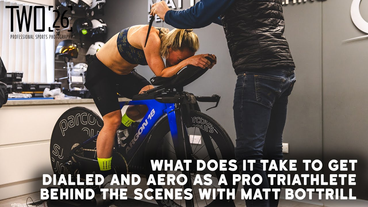 What does it take to get dialled and aero as a pro triathlete | Behind the scenes with Matt Bottrill