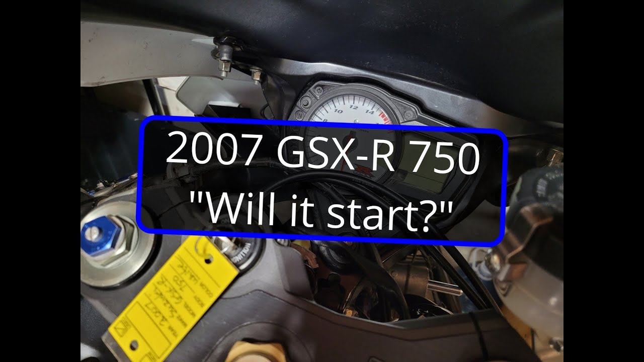2007 Suzuki GSX-R 750 Rebuild - Part 5 - 