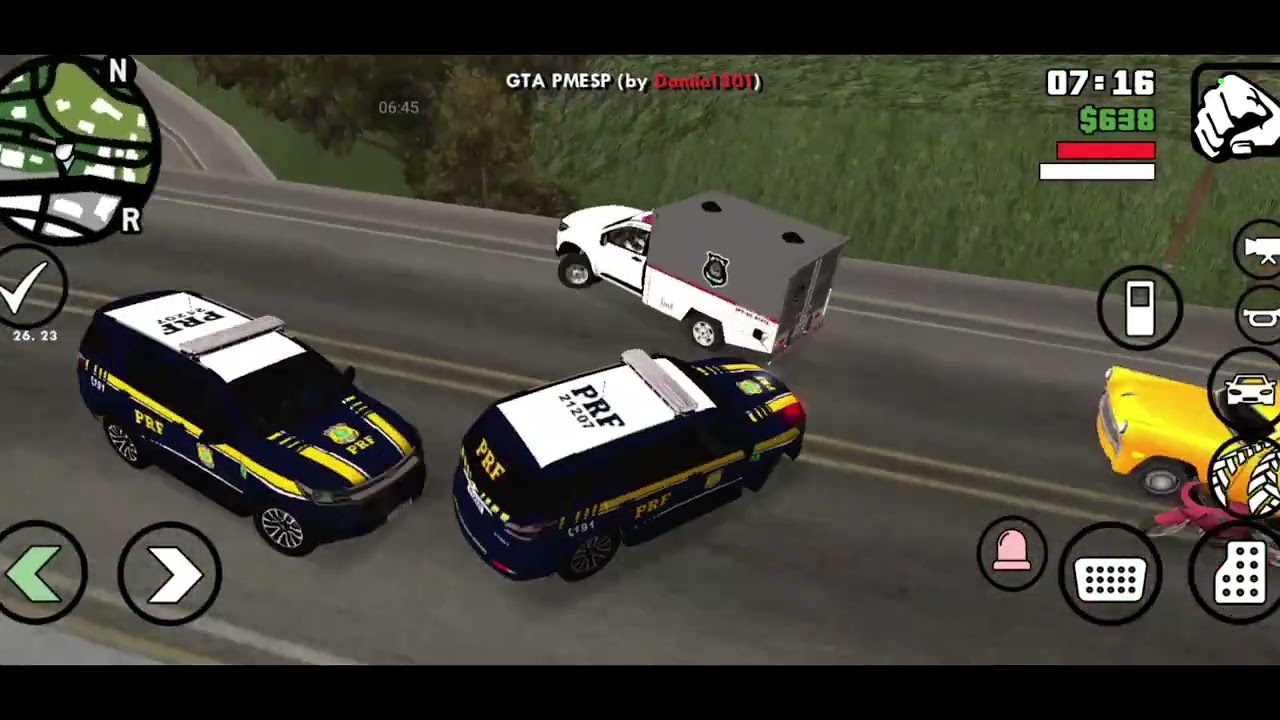 GTA SA MOD POLÍCIA] COM A PRF 