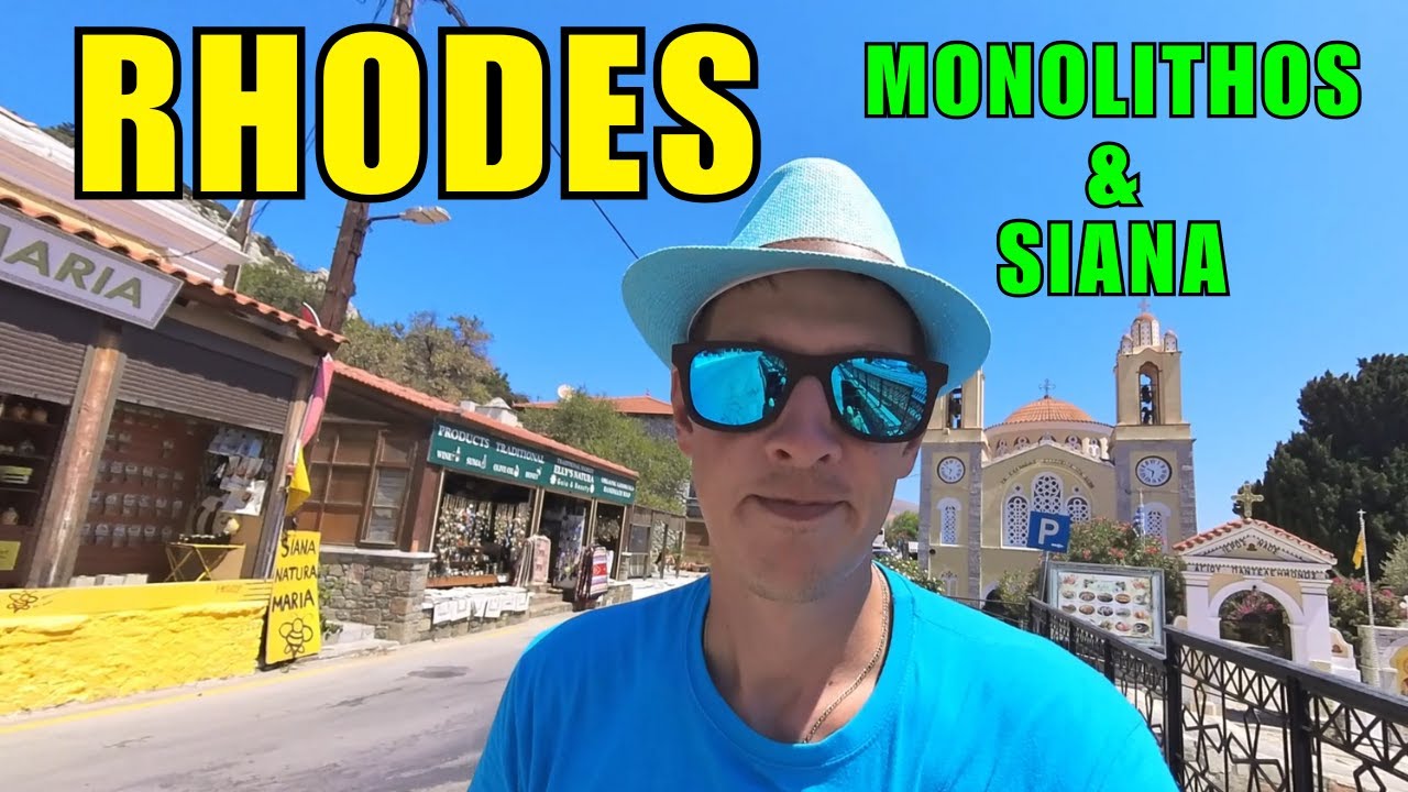 Rhodes 🇬🇷 - Authentic Villages No One Talks About - Monolithos & Sianna