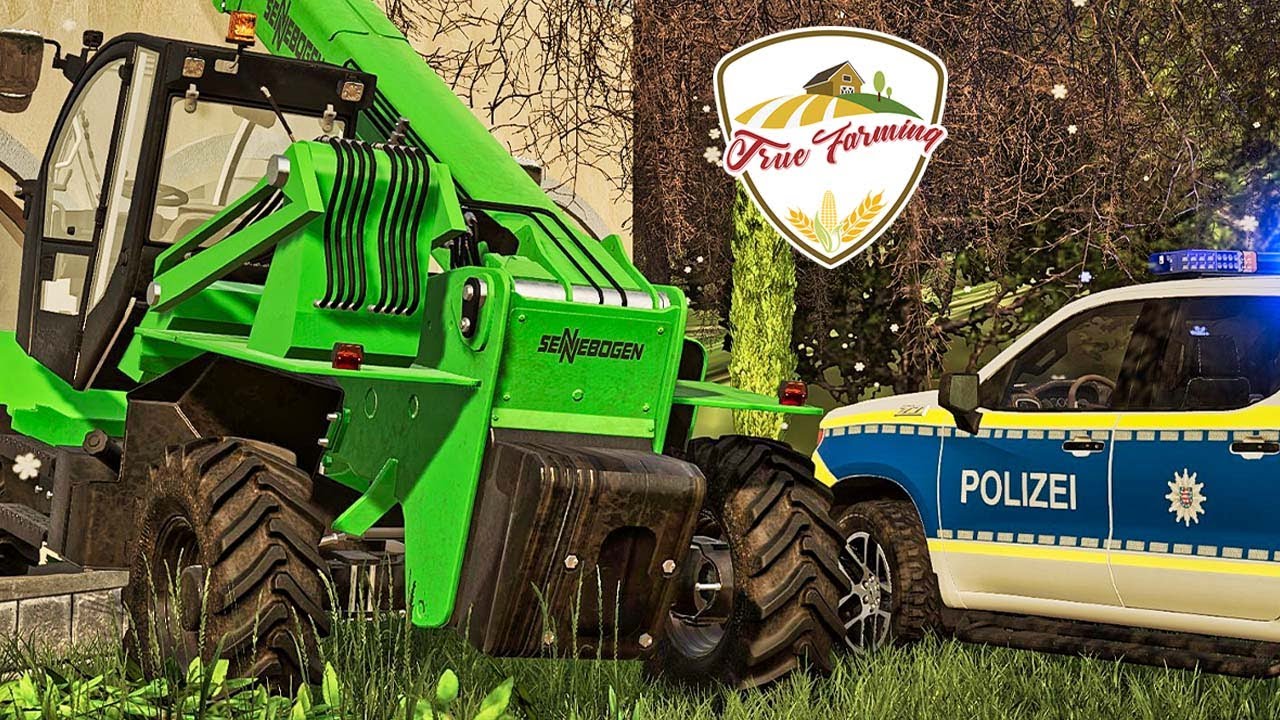 LS19 True Farming #1213 - Fritzl besetzt meine VILLA! Polizeieinsatz mit FOLGEN - Farming Simulator