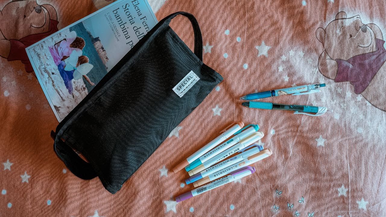ASMR ita: cosa c'è nel mio astuccio 5 #backtoschool 2022