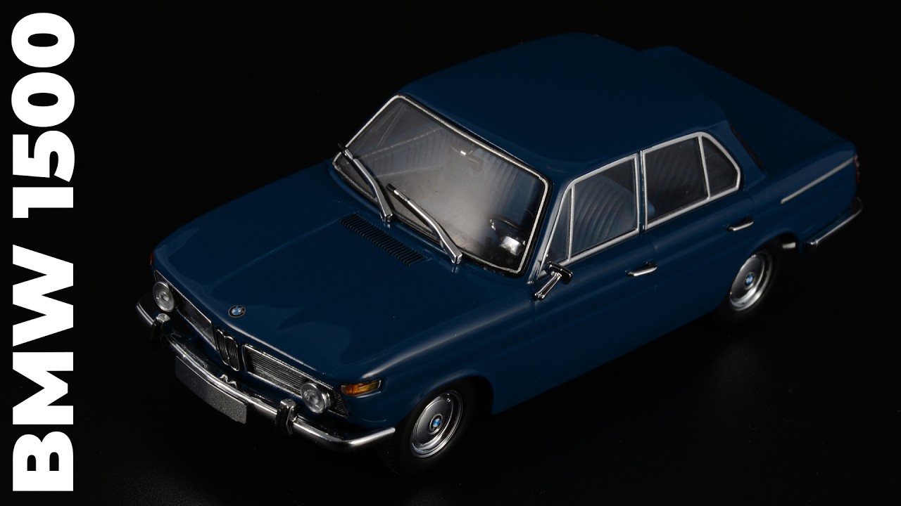 Neue Klasse: BMW 1500 от Minichamps — масштабный раритет