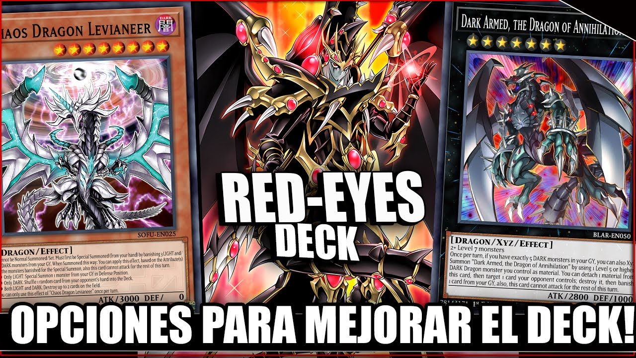 ESTAS CARTAS PODRIAN SERVIR PARA MEJORAR TU DECK RED-EYES (OPTIMIZACIÓN)  | #YUGIOH  #DuelLinks