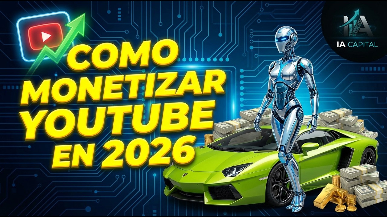 ¿Quieres saber cómo monetizar en YouTube en 2026?