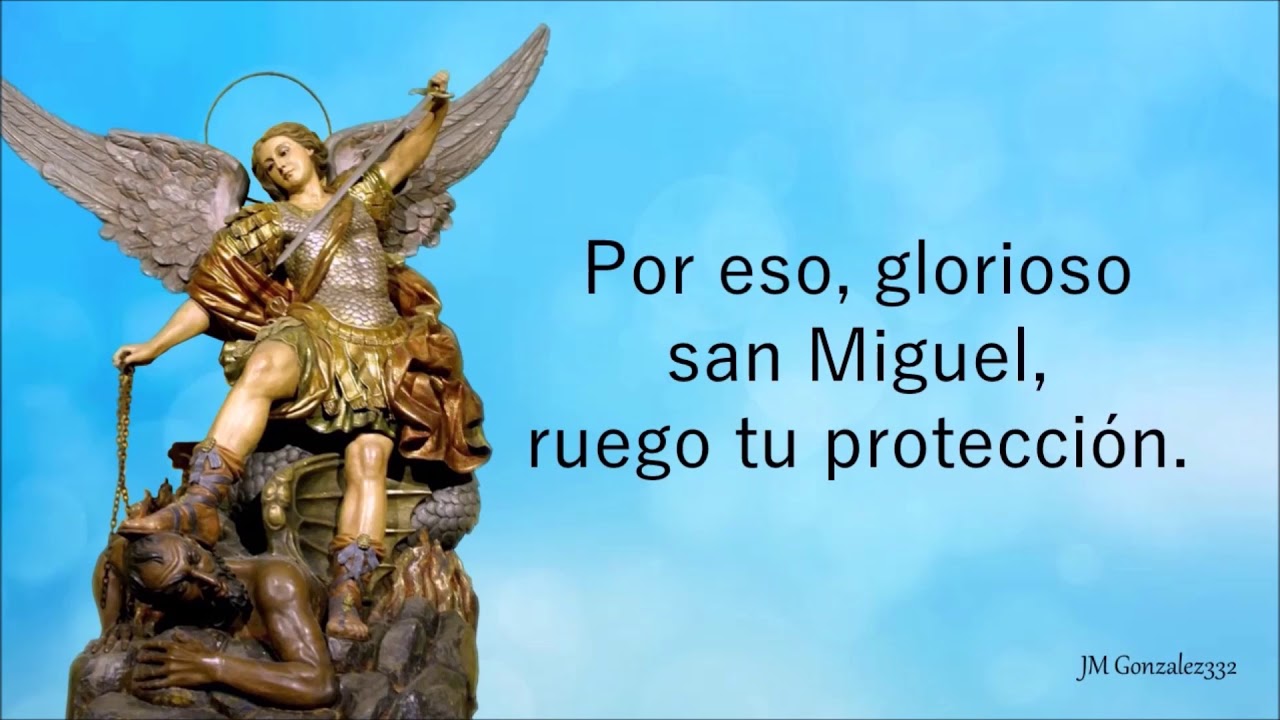 Oración Arcángel san Miguel | Protégeme de mis enemigos