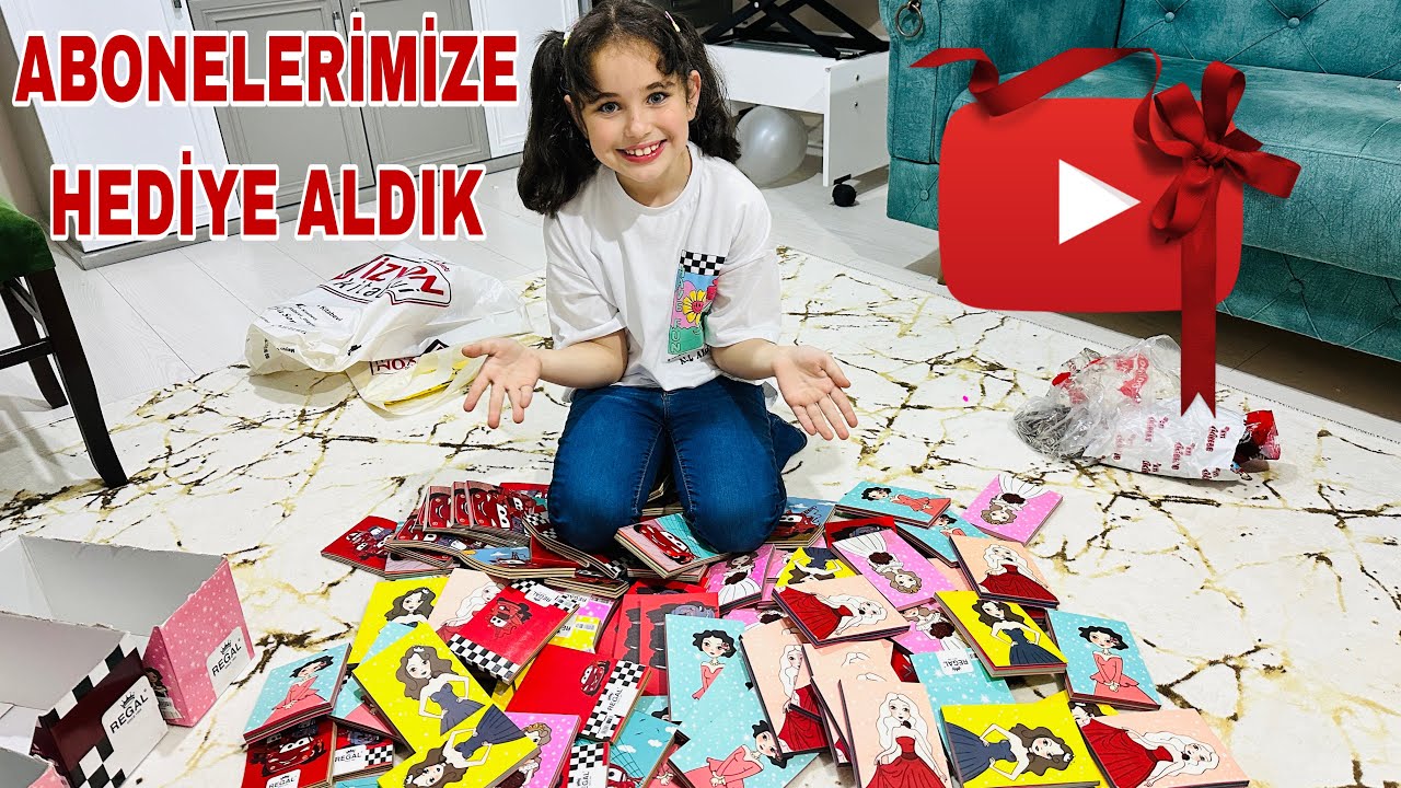 BİZİ İZLEYEN ABONELERİMİZE HEDİYELER ALMAYA GELDİK !!