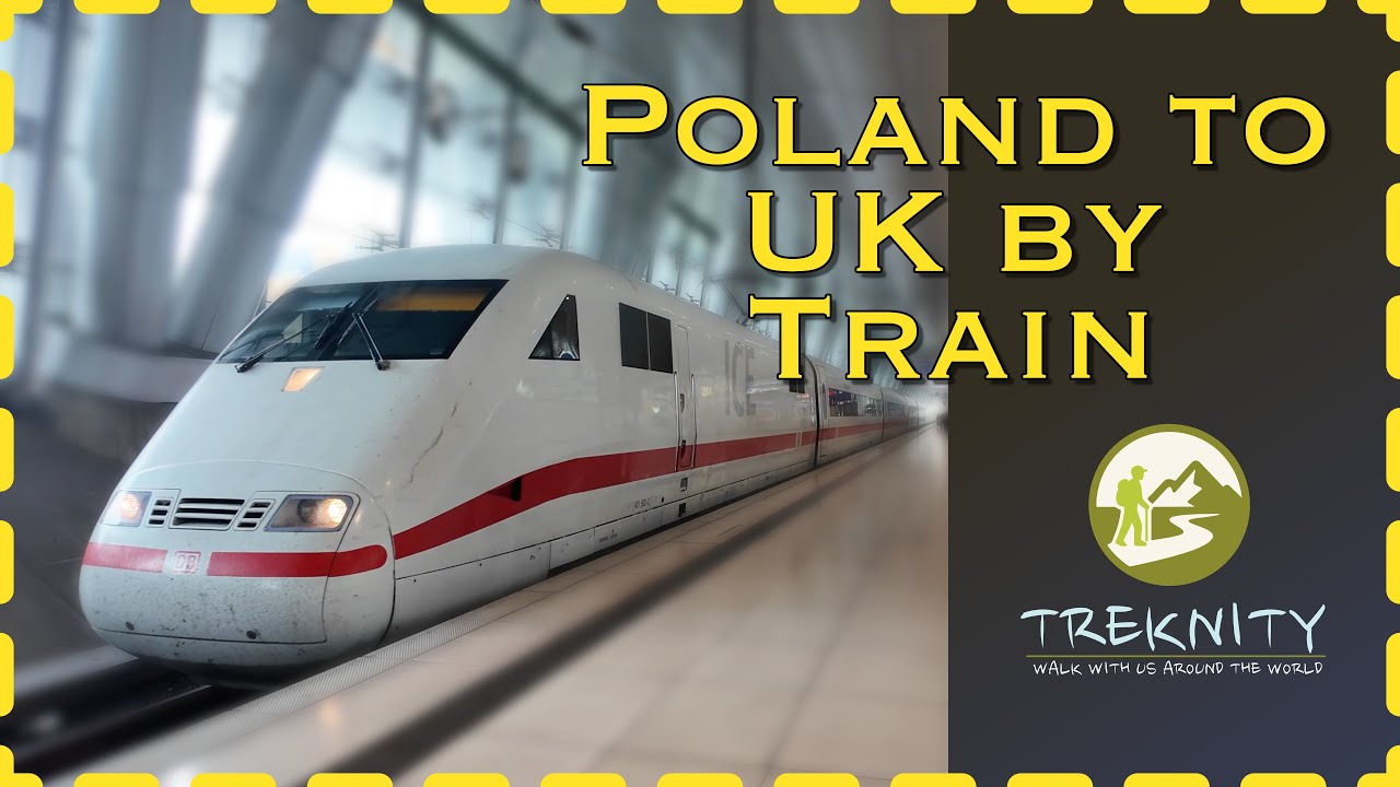 Poland to England by Train: Stara Kamienica to Newcastle upon Tyne (4K)