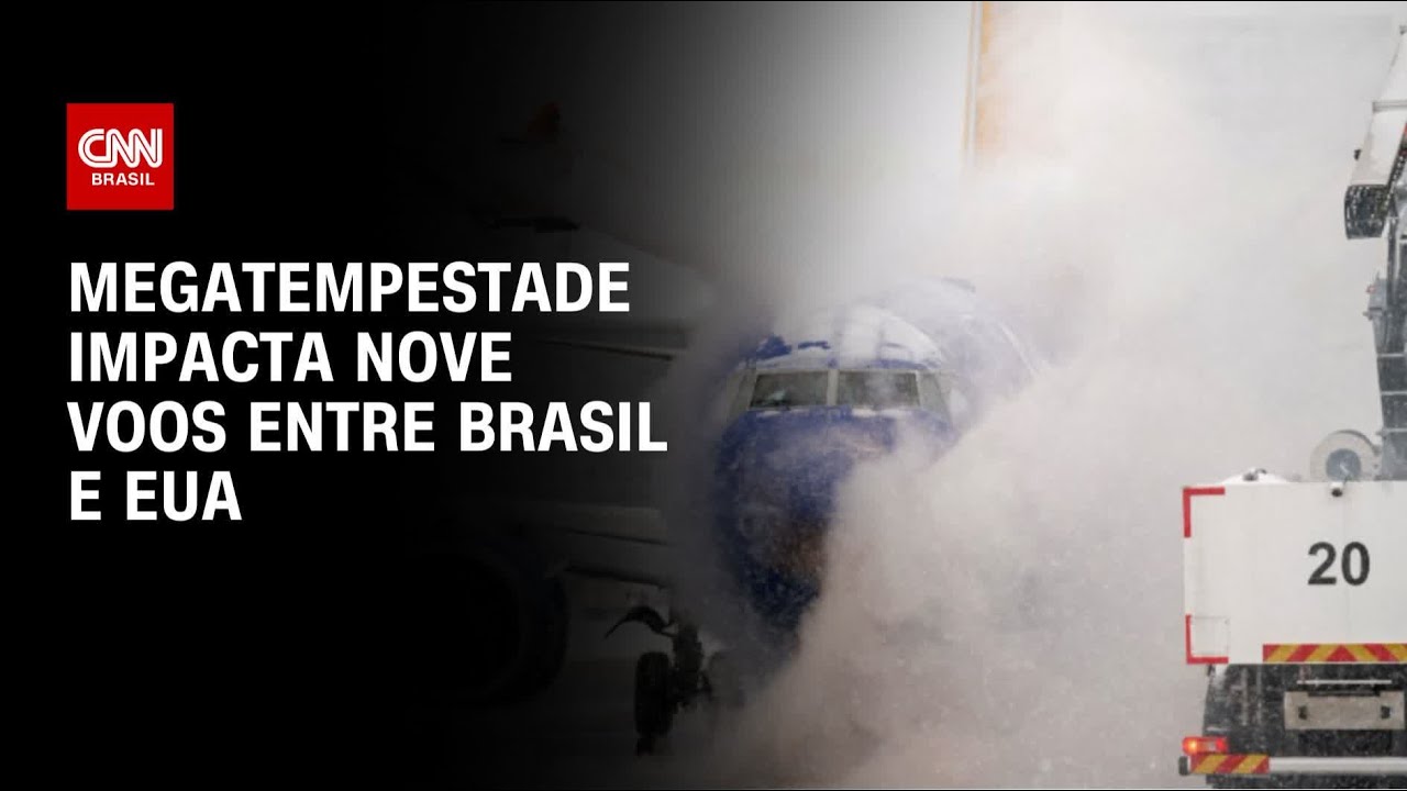 Megatempestade nos EUA cancela voos no Aeroporto de Guarulhos | BASTIDORES CNN