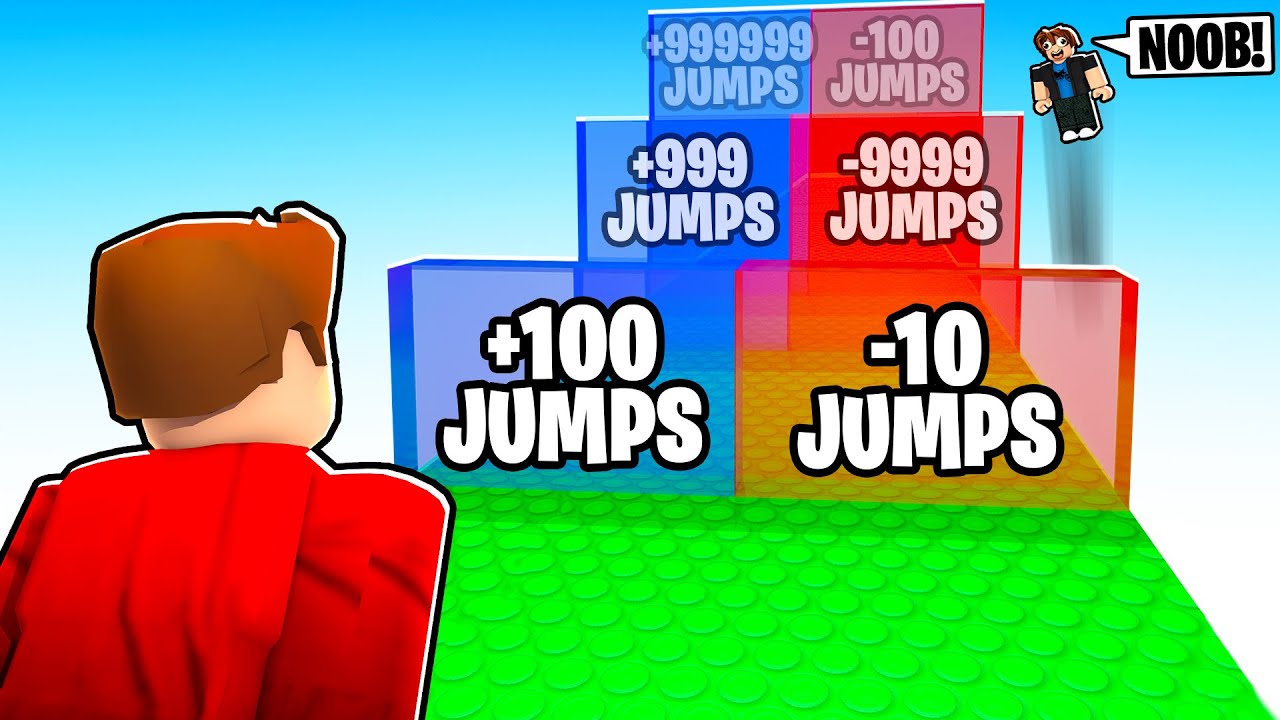 CHOP PLAYS ROBLOX BUT JUMP INCREASES EVERY SECOND