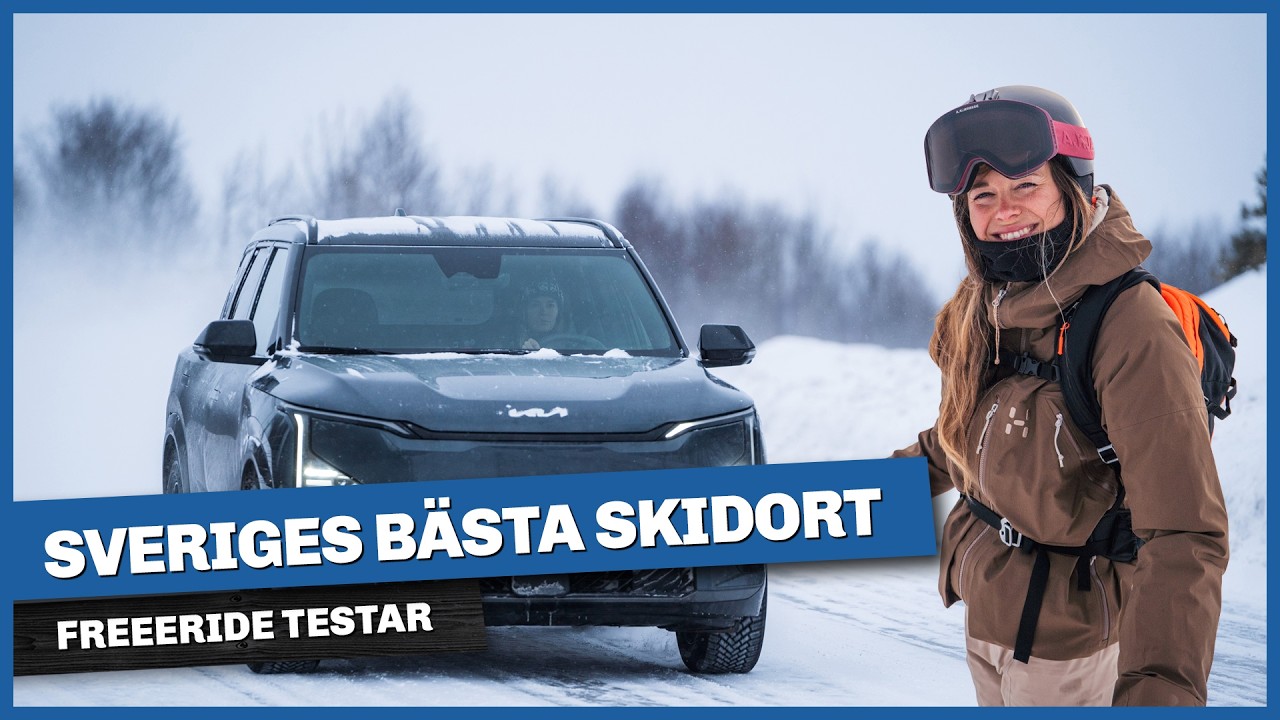 Freeride testar Sveriges bästa skidort