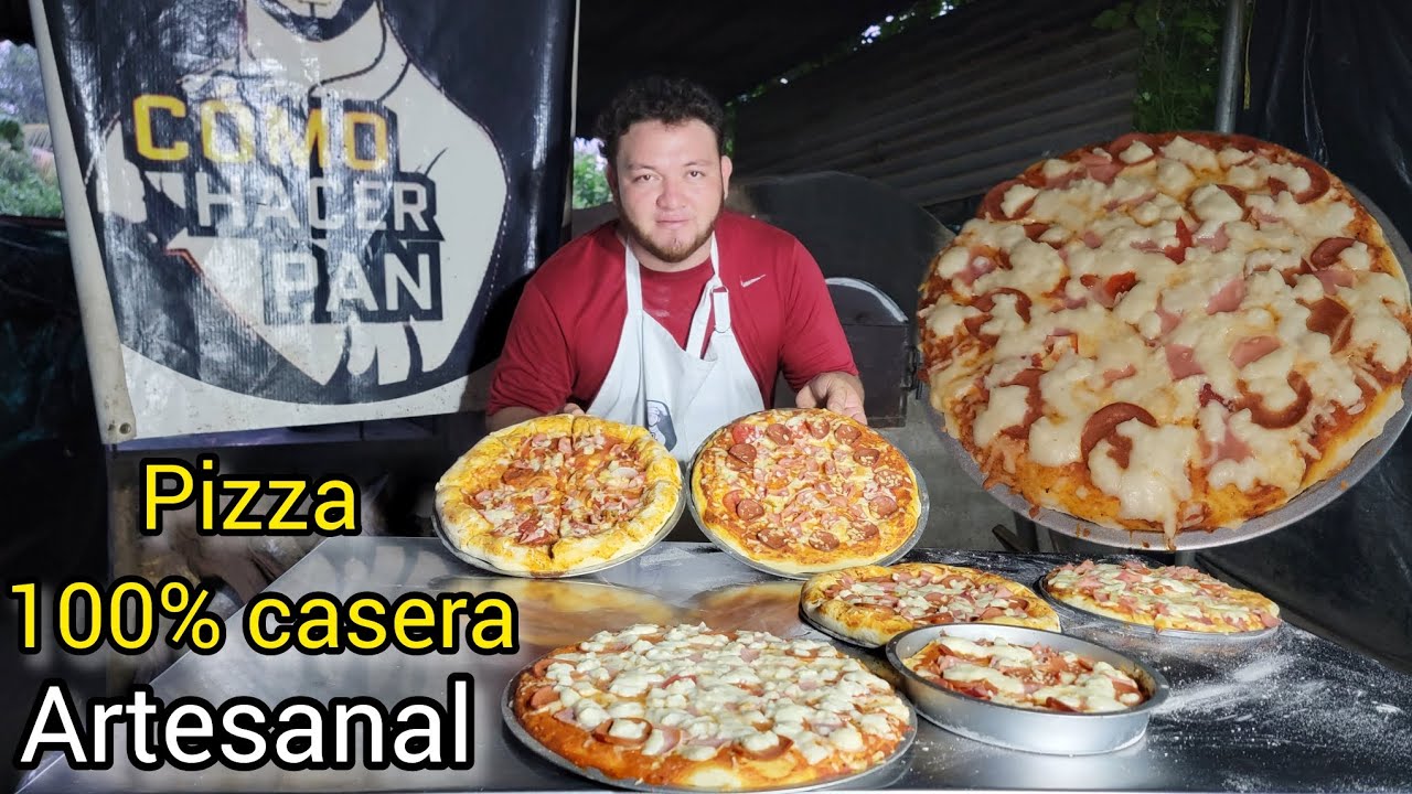 COMO HACER PIZZA 100% CASERA ARTESANAL...(receta completa)