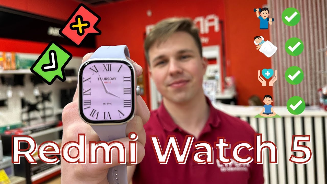 Redmi Watch 5 - конкурент Apple?