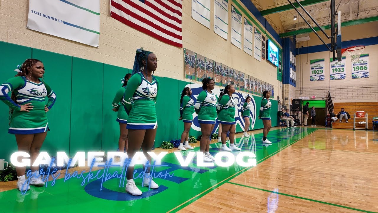 GAMEDAY VLOG 💚  || girls basketball edition * 💙