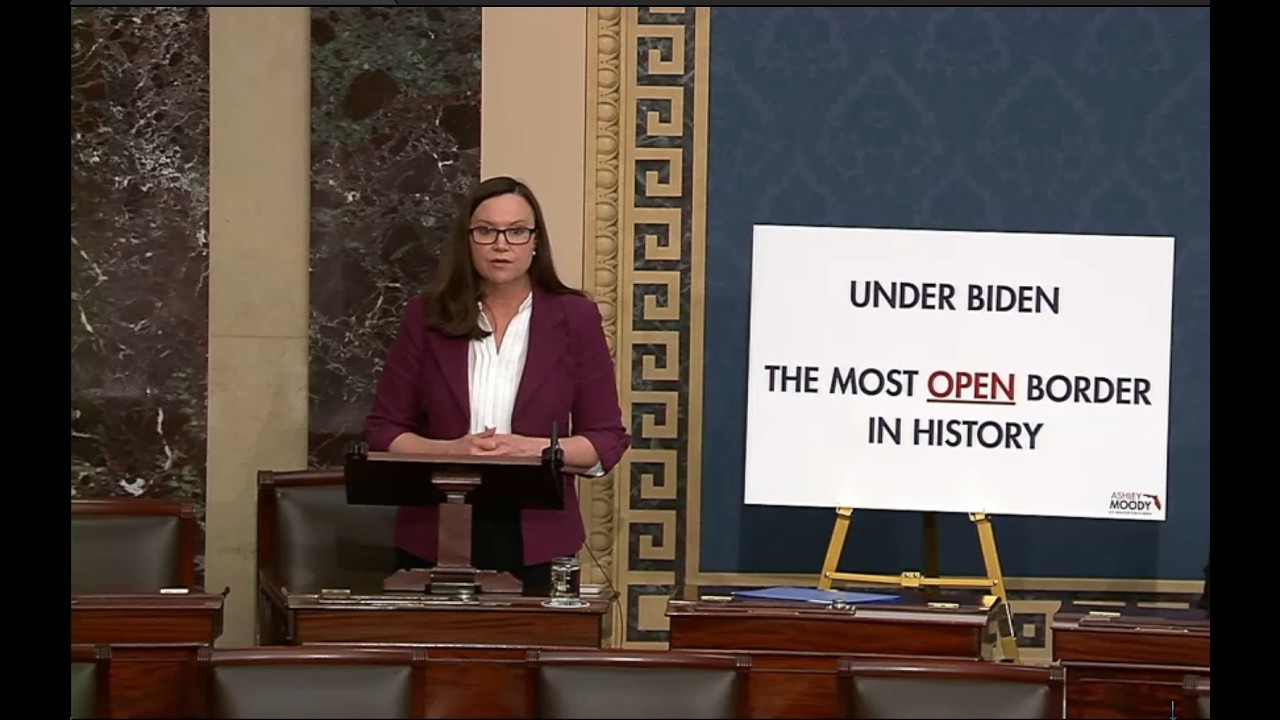 Senator Moody Floor Speech DHS March 23, 2026