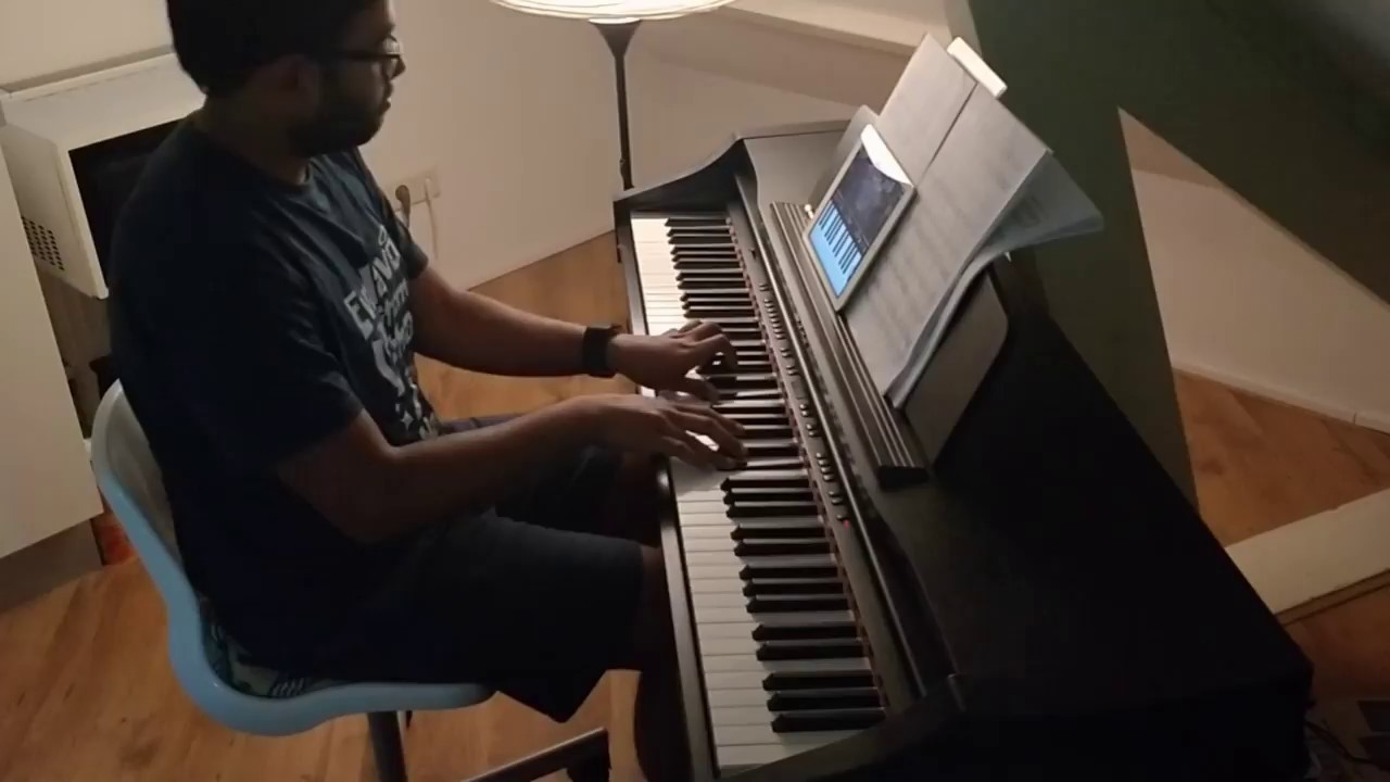 Mouna Raagam BGM Suite - Piano cover