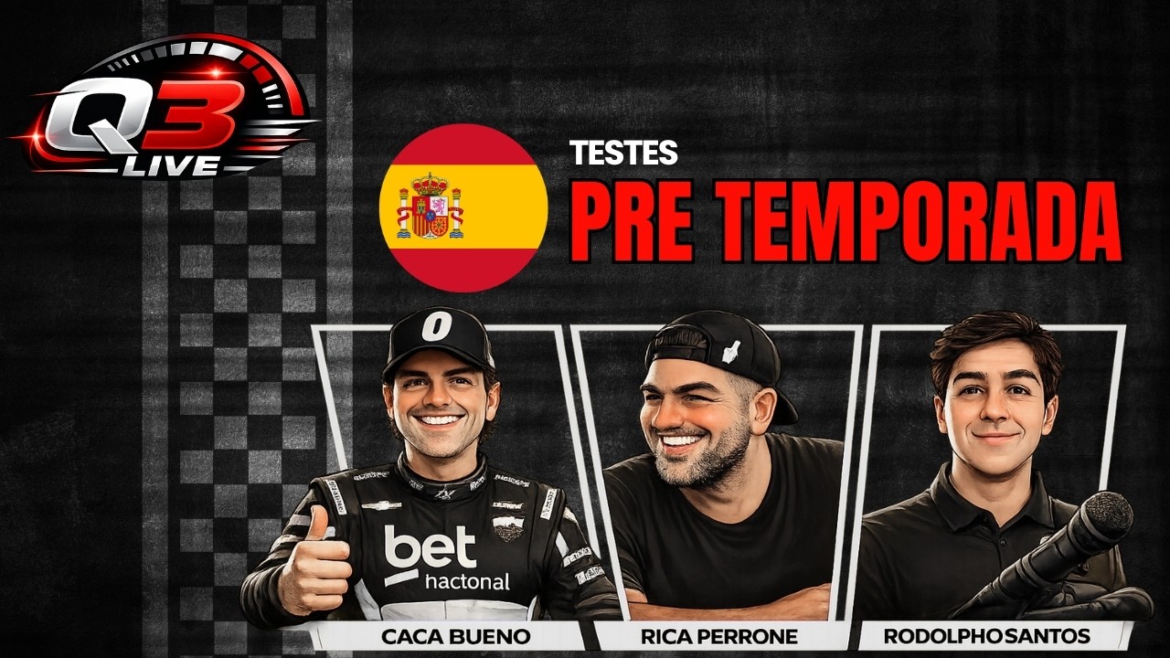 Live F-1 - Testes de Pré temporada