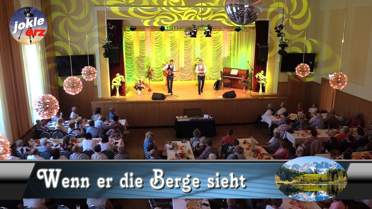 Wenn er die Berge sieht