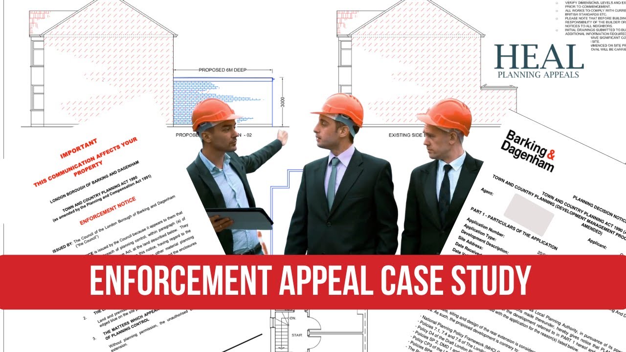 Planning Enforcement Appeal Case Study Barking Dagenham Rear Extension