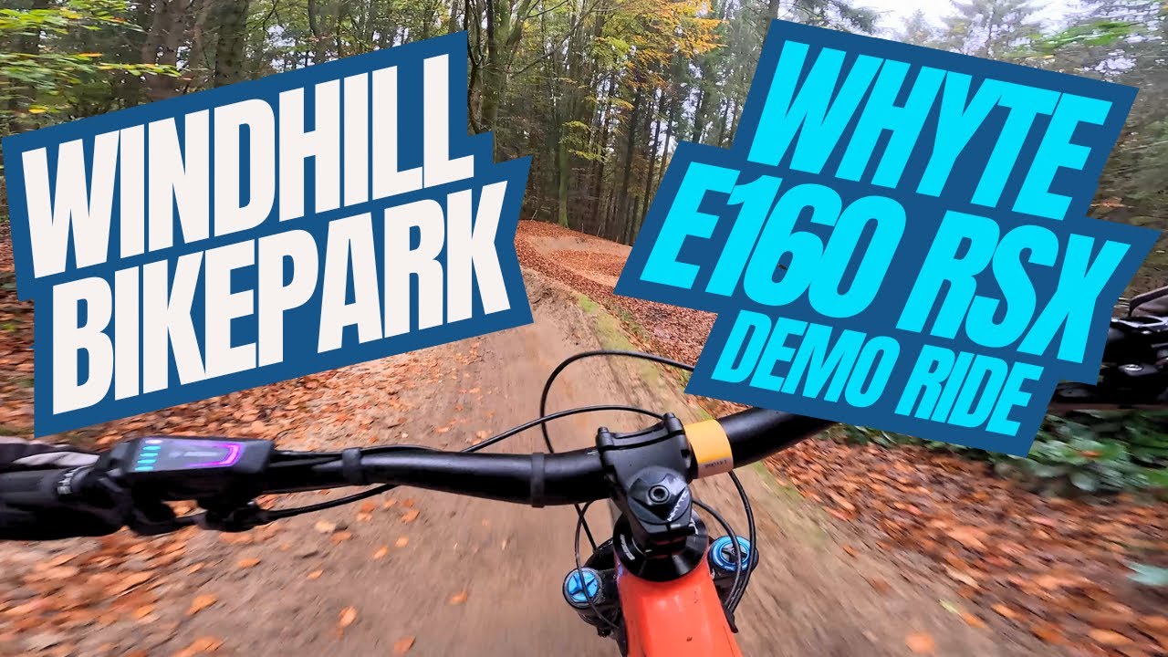WINDHILL ​​MTB💥Хорошо ли использовать электровелосипеды в велопарках? Демонстрация e160 rsx — ВАУ!