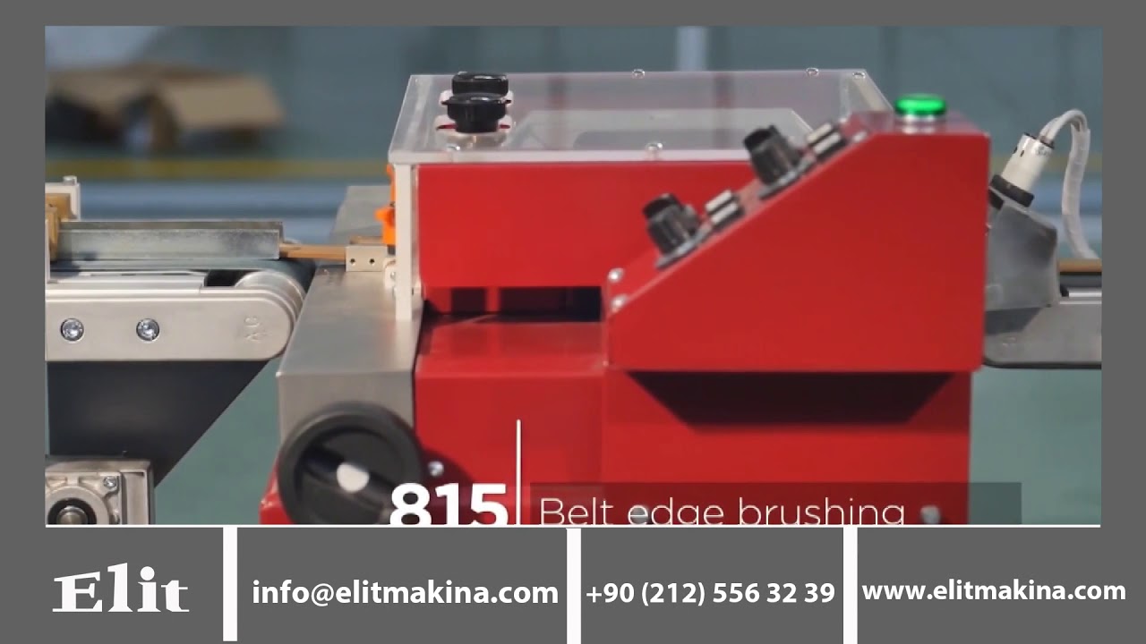 Omac Delta  Otomatik Kemer Üretim Bantı Elit Makina
