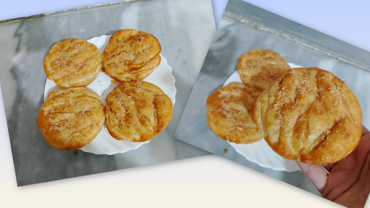 ميني كيك بالتفاح 🍎🍏خفة وبنة وساهلين ماهلين غير بحبة بيض وانت موجدتهم 🇩🇿