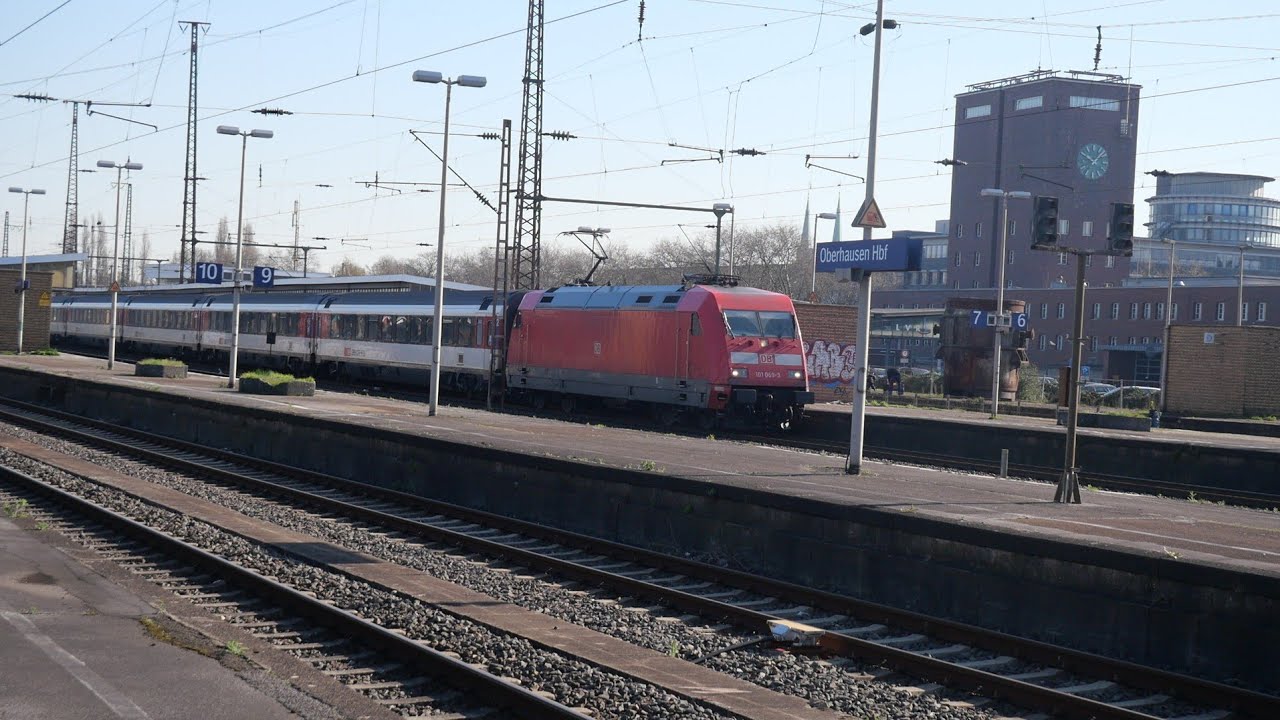 Eisenbahnverkehr in Oberhausen HBF Mit Br 1429 1428 275 412 462 648 101 402 146 294 711 147 401 3429