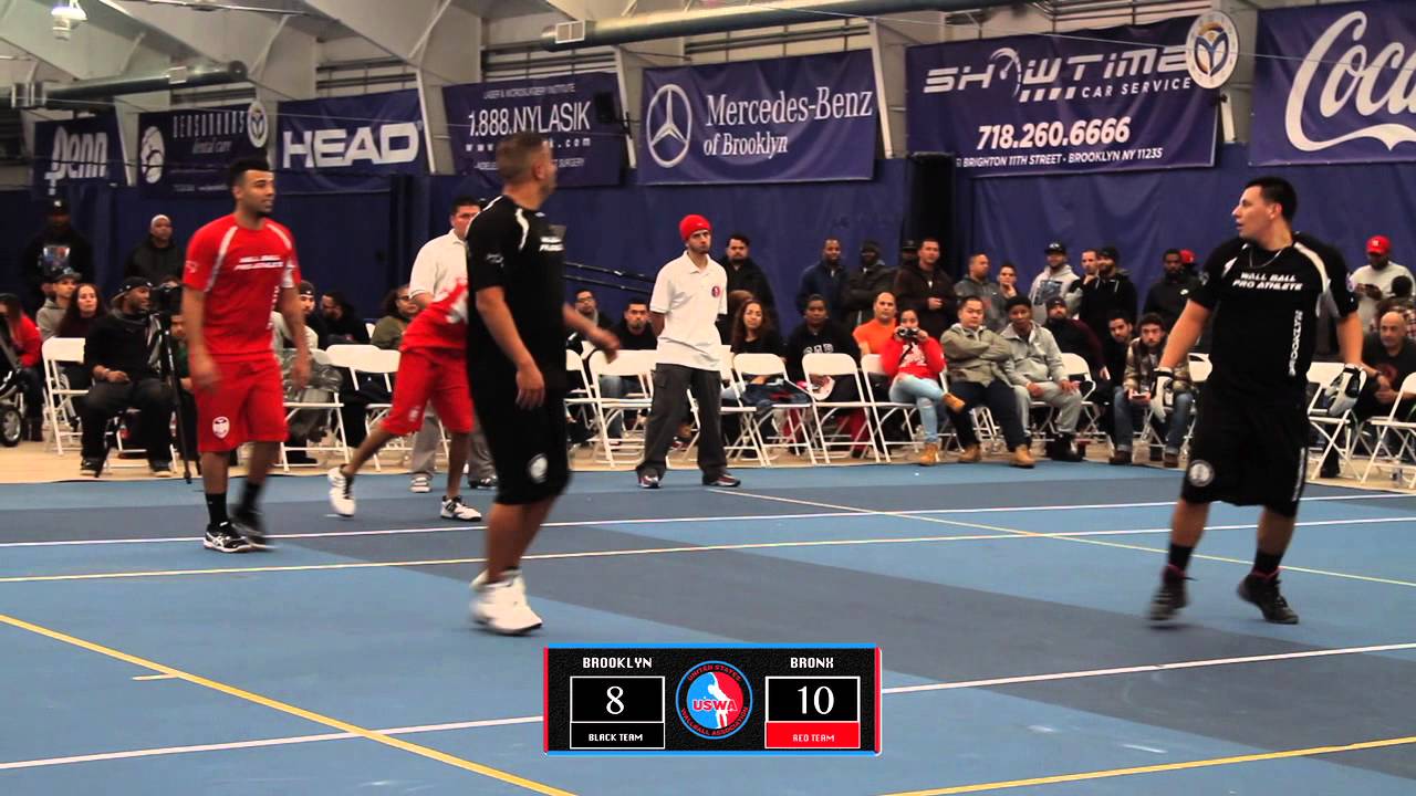 Wall Ball Pro Tournament - Chris & Play (Brooklyn) vs James & Pito (Bronx)