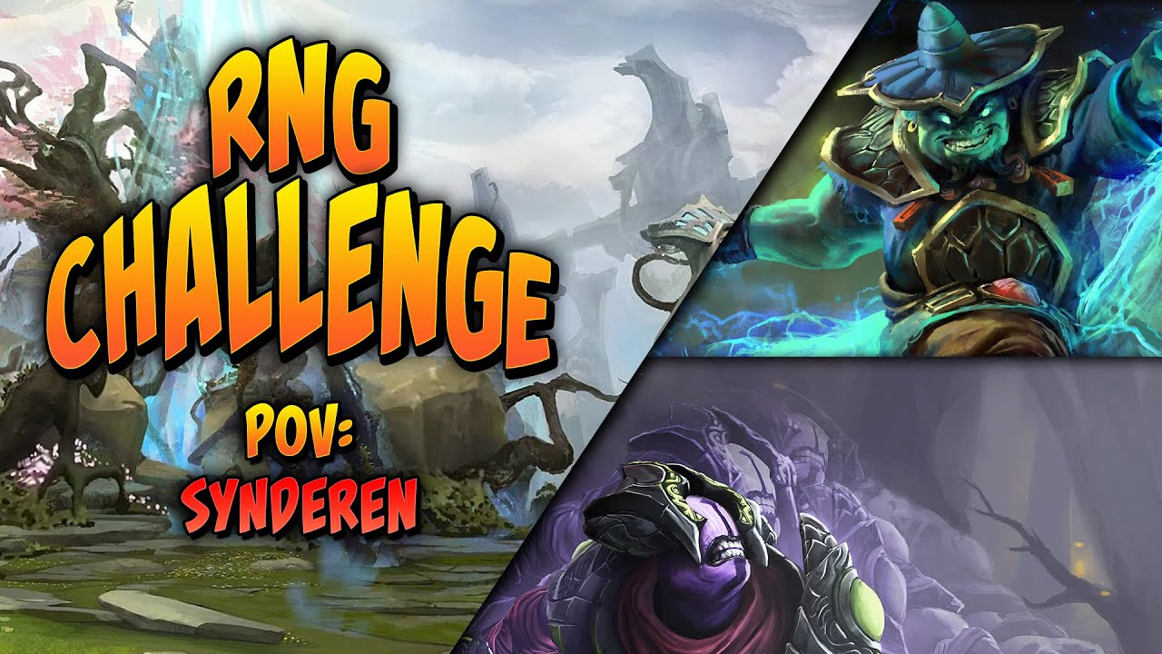 Dota 2 RNG Challenge - Episode 1 (syndereN PoV)