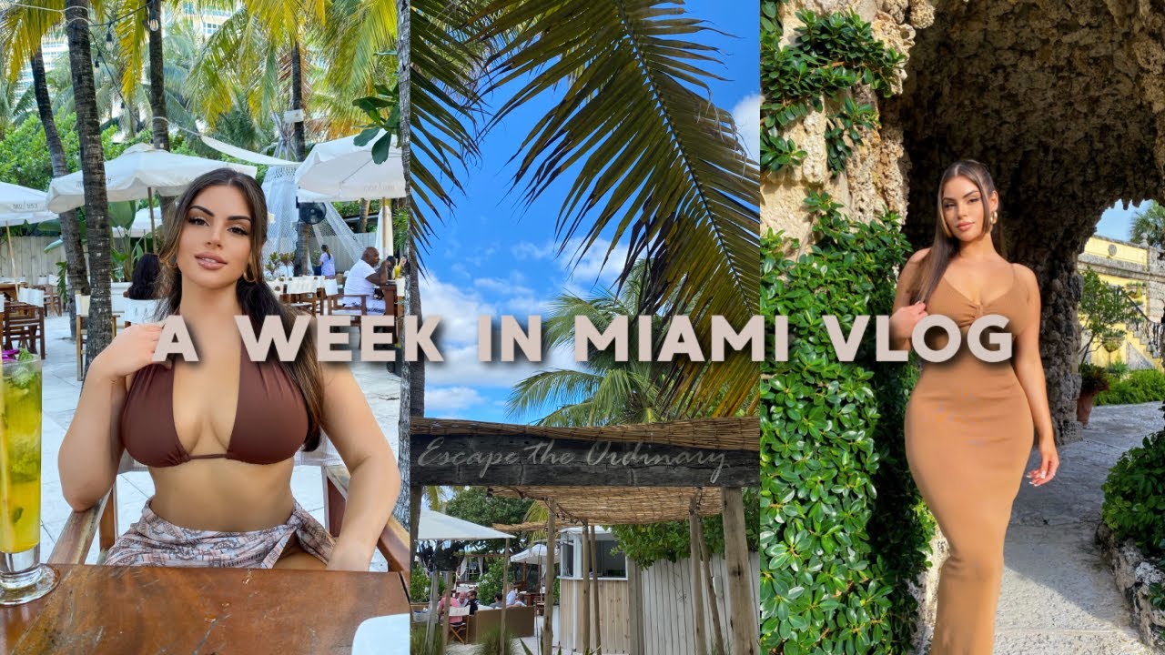 MIAMI VLOG♡ A Week in My Life on Vacation!