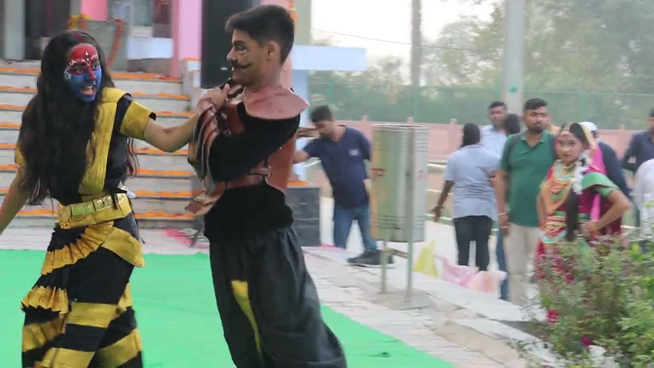 Satyakaam International School Performance at Dev Deepawali by  Dainik Jagran