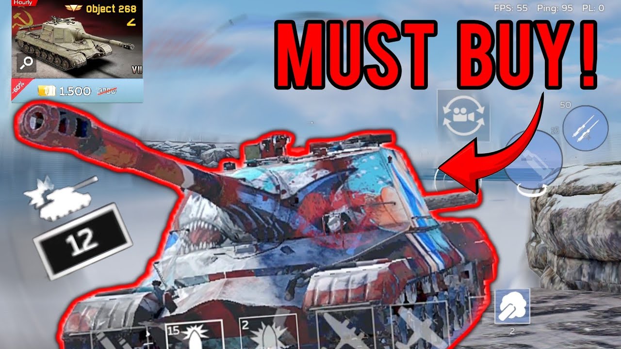 Object 268 is a MUST HAVE in War Thunder Mobile 