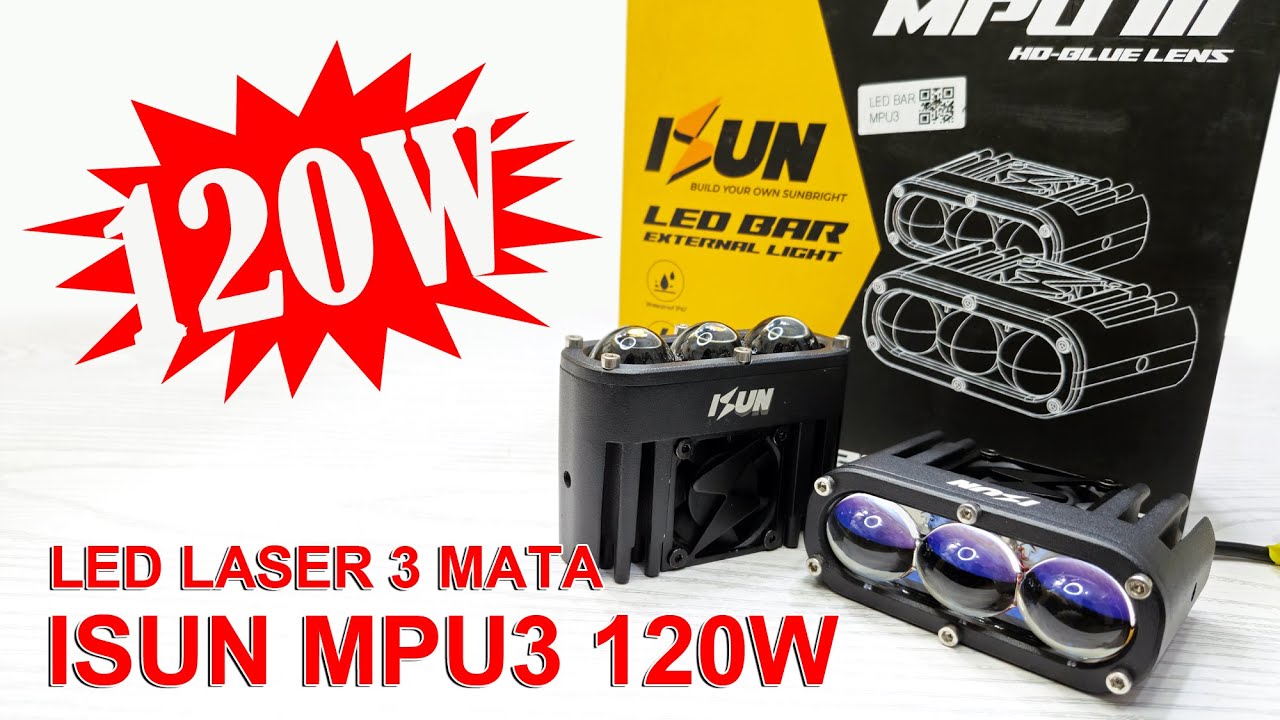 Review Led Laser ISUN MPU3 120W