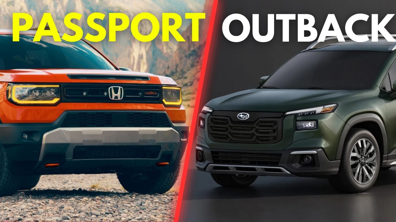 HONDA PASSPORT против SUBARU OUTBACK: сравнение реальных возможностей.