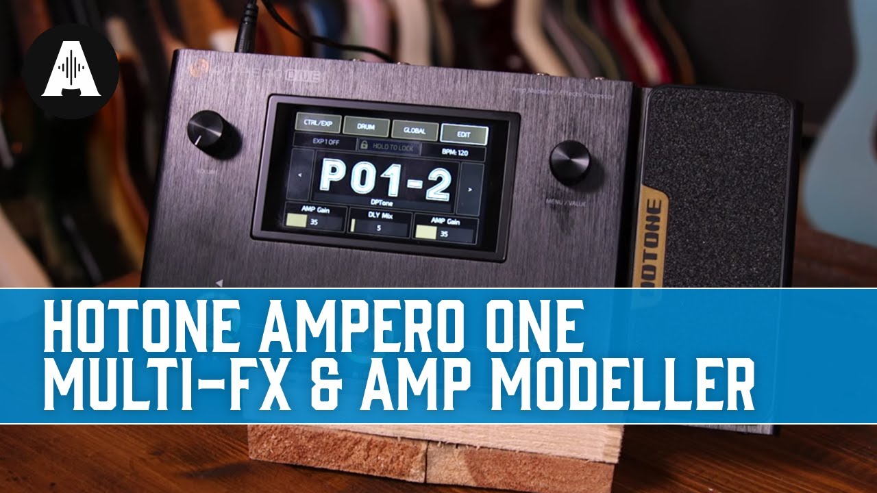 An Affordable Ampless Rig for All Your Recording Needs! - Hotone Ampero ONE Multi-FX & Amp Modeller