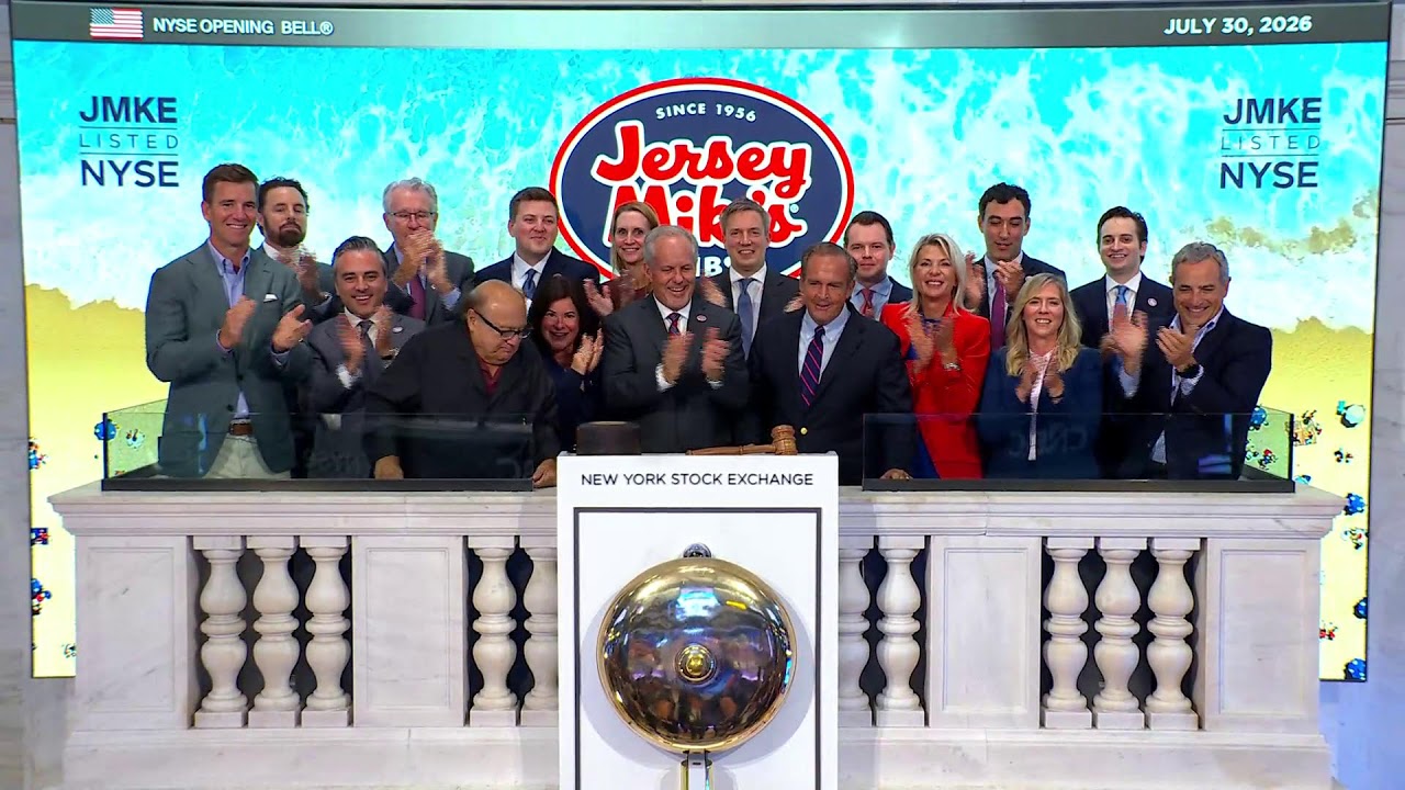 Jersey Mike&rsquo;s (NYSE: JMKE) Rings The Opening Bell&reg;