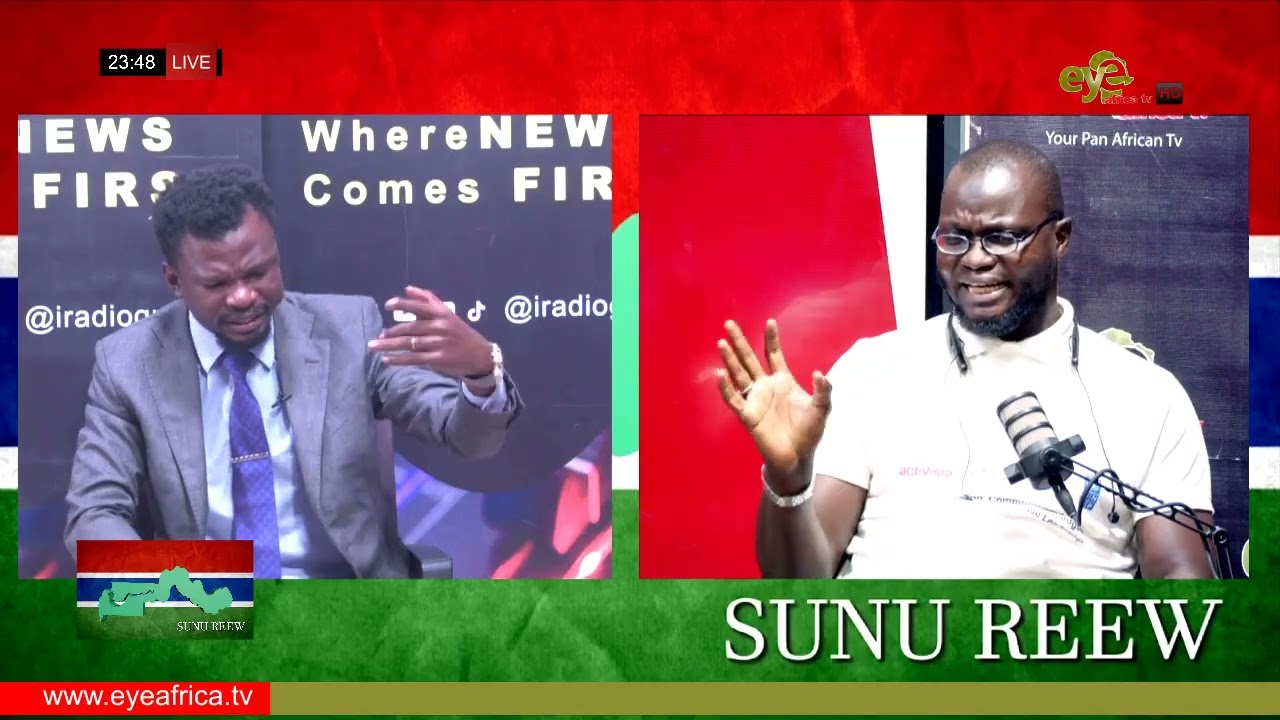 A heated debate between Dodou Jah and Omar Saibo Camara over the manner in which the Meet the