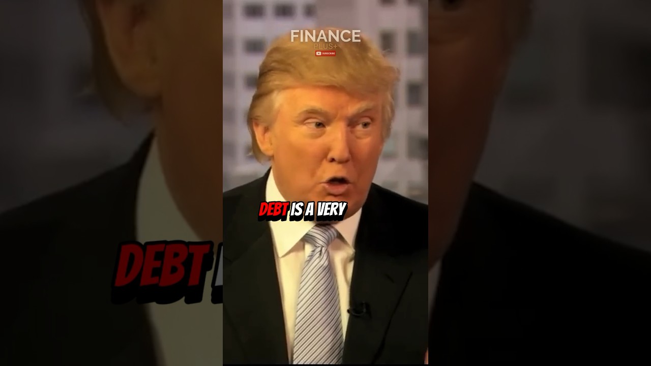 BILLIONAIRE Donald Trump on why DEBT can be GOOD📉💵