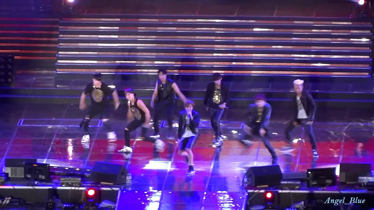 140831 Lotte Family Concert - BTS (방탄소년단) - No More Dream Fancam