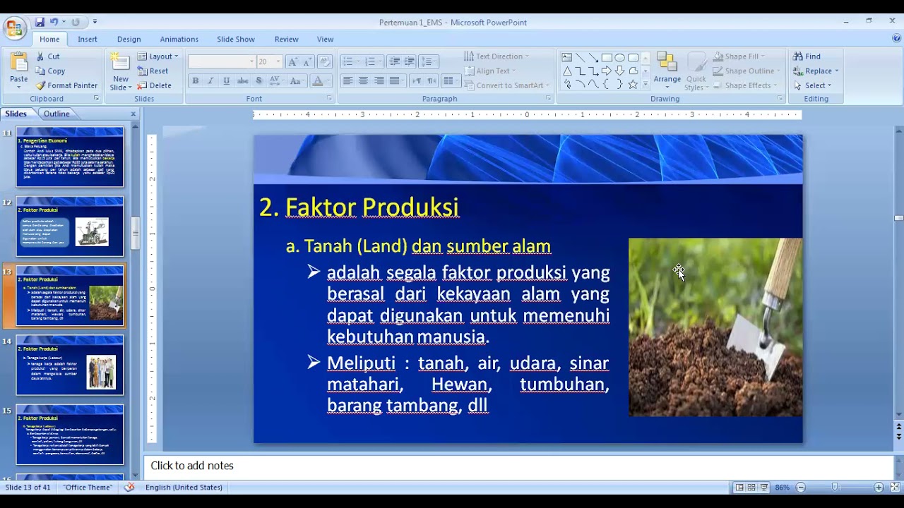Pengantar Ekonomi Mikro - Pertemuan 1 - Ilmu Ekonomi