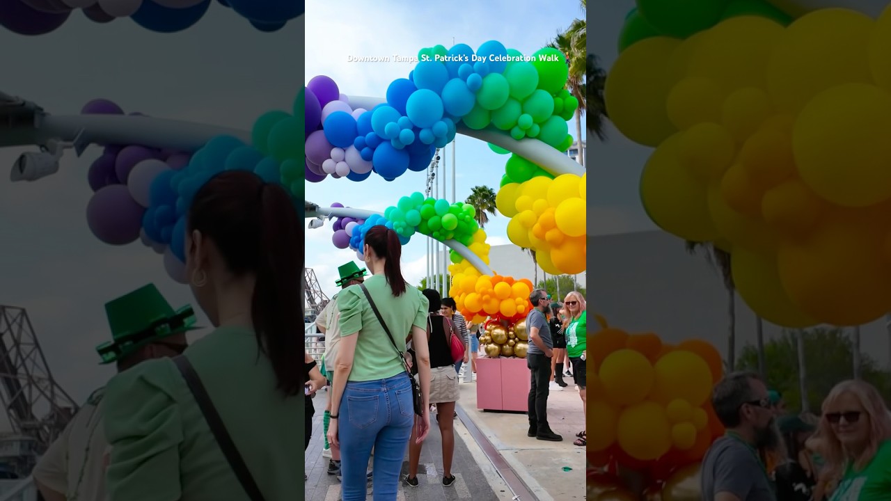 Downtown Tampa St. Patrick&rsquo;s Day Celebration Walk 🚶&zwj;♂️