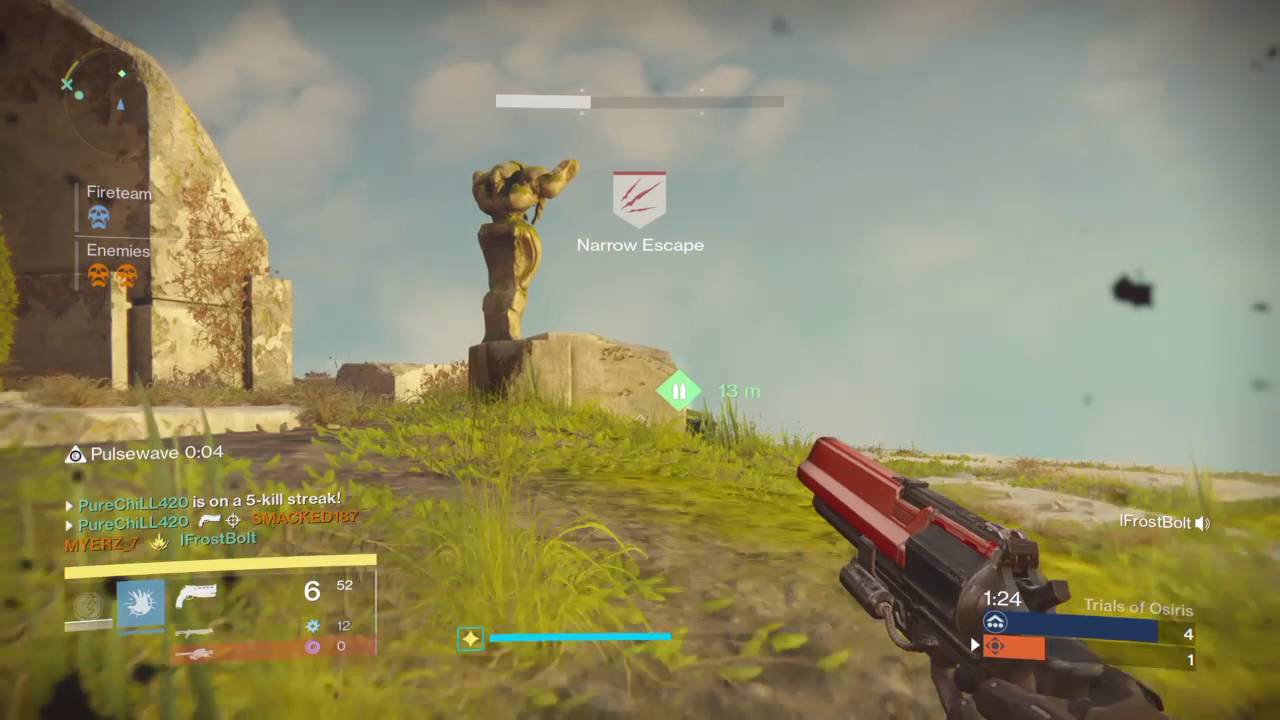 Destiny: Trials of Osiris 4-0 Comeback on Floating Gardens!