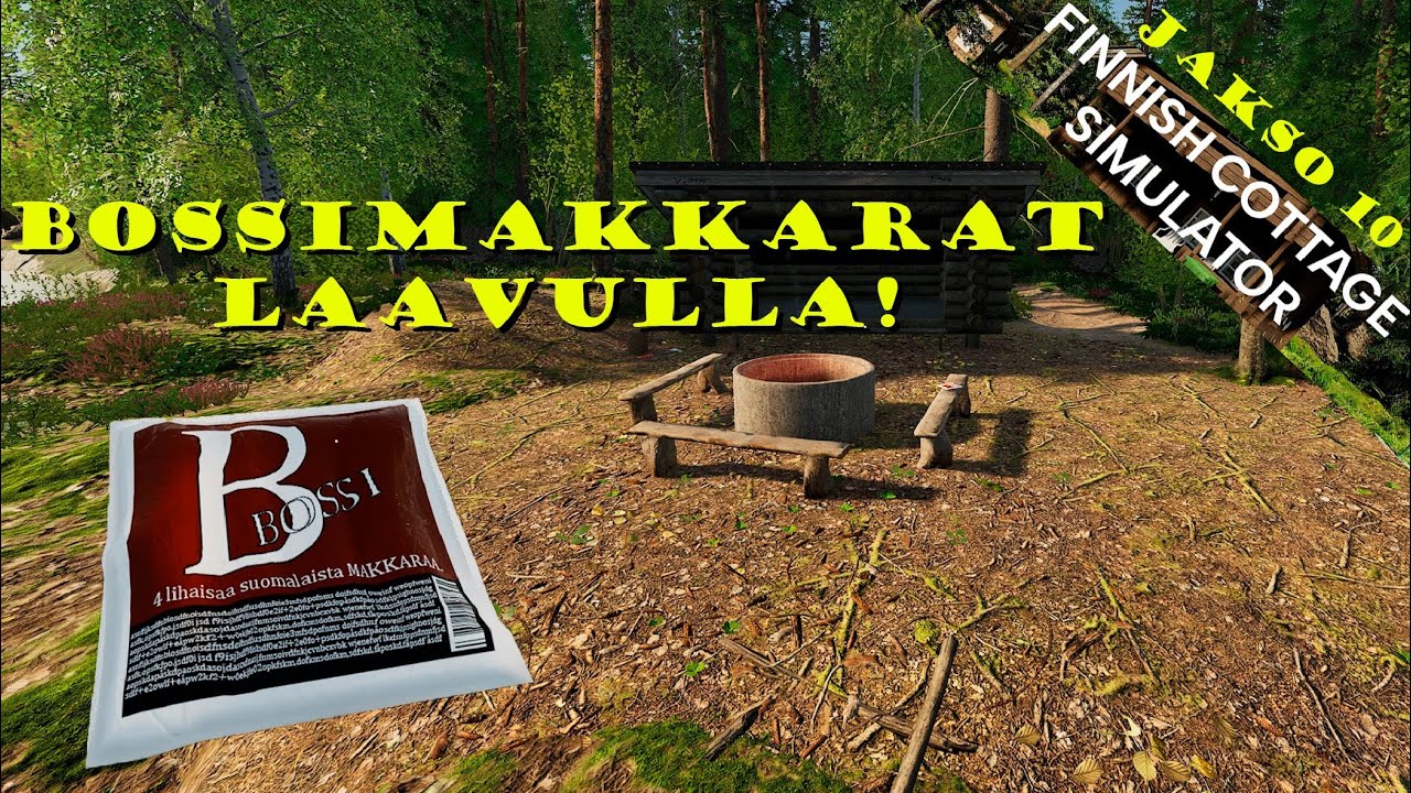 BOSSIMAKKARAA & KILJUA! | Finnish Cottage Simulator #10