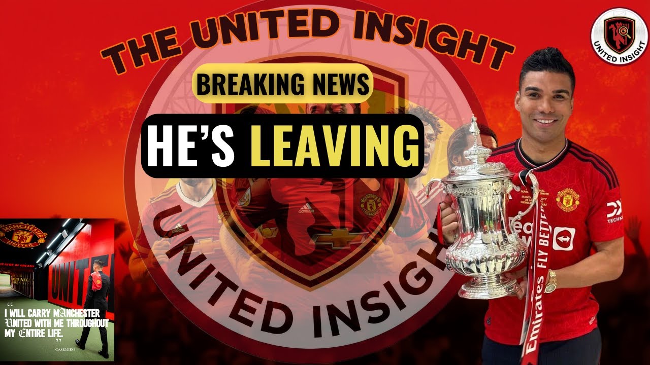 CASEMIRO LEAVING! | End of an Era Confirmed | The £20m Neves Move | De Ligt Training Update
