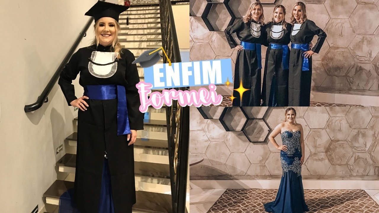 VLOG | MINHA COLAÇÃO DE GRAU E FORMATURA FACULDADE EAD
