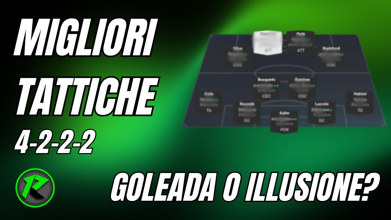 TATTICHE 4222 - GOLEADA O ILLUSIONE? NUOVE TATTICHE ANCHE SE IL GAMEPLAY... | FC26 ITA