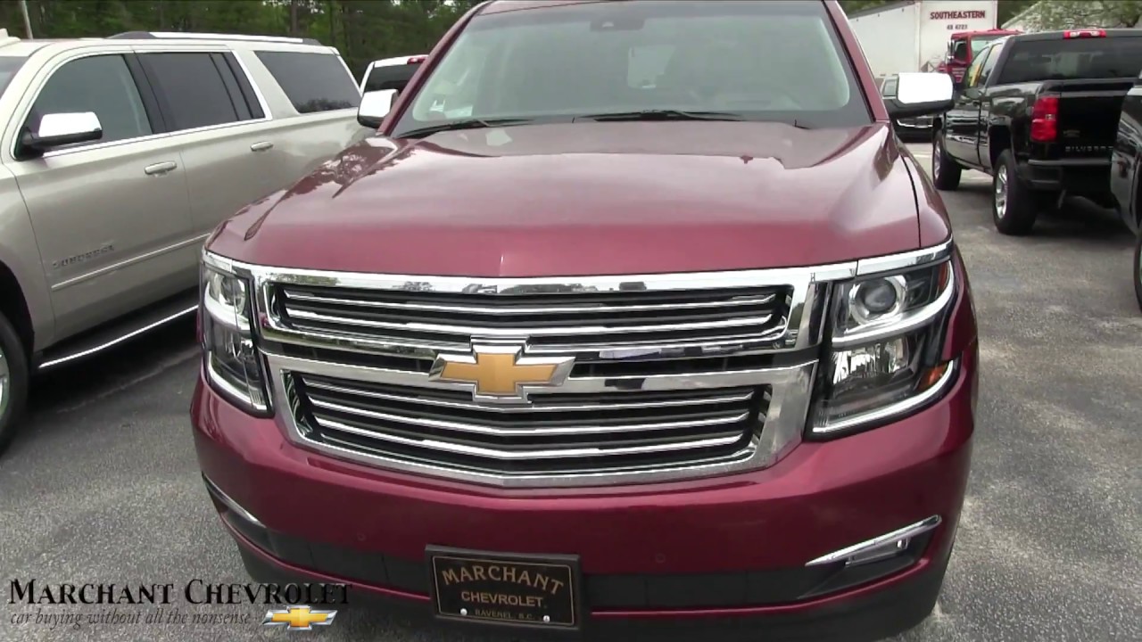 2017 Chevrolet Tahoe Premier Package - Walkaround Review + Specs & Features at Marchant Chevy