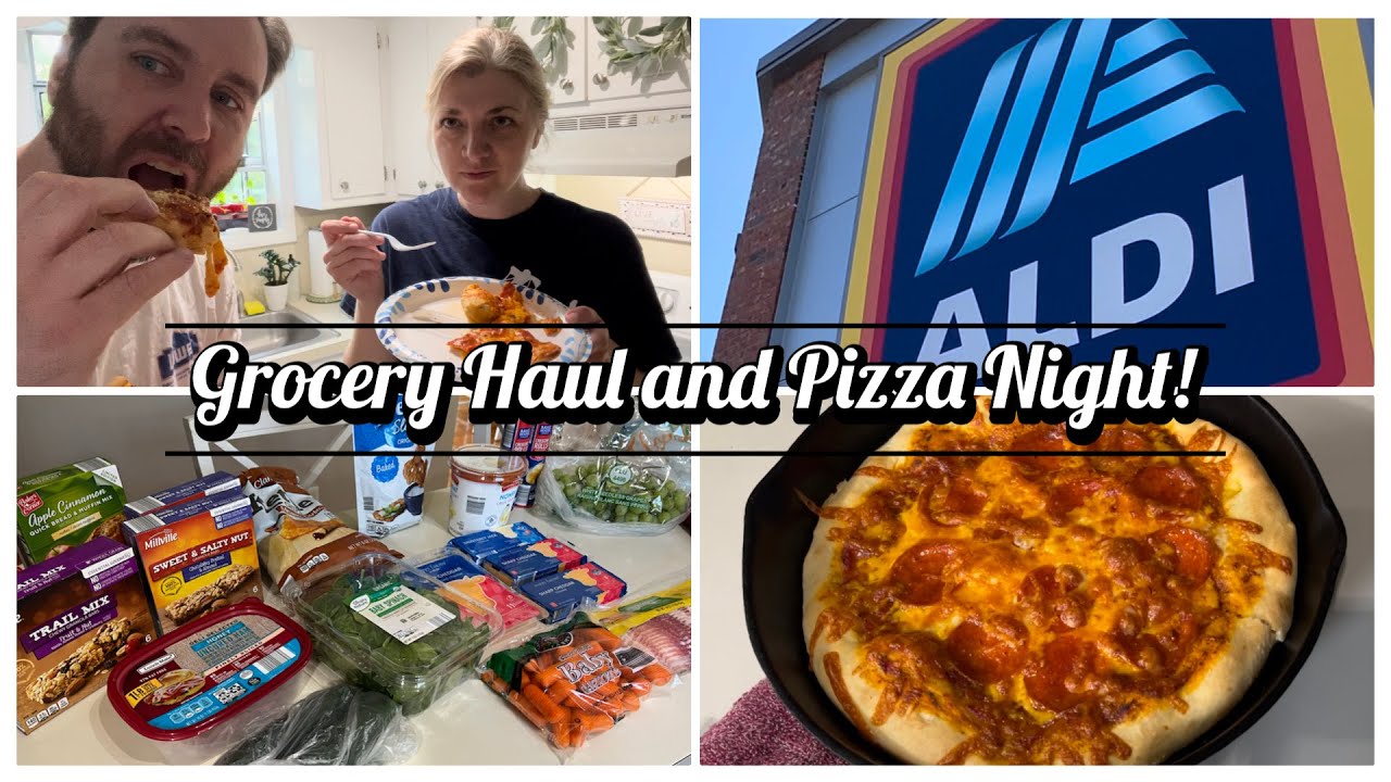 Homemade Pizza Night | Aldi Grocery Haul