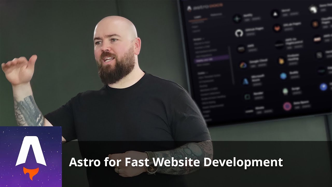 Astro for Fast Website Development with Jason Lengstorf | Preview