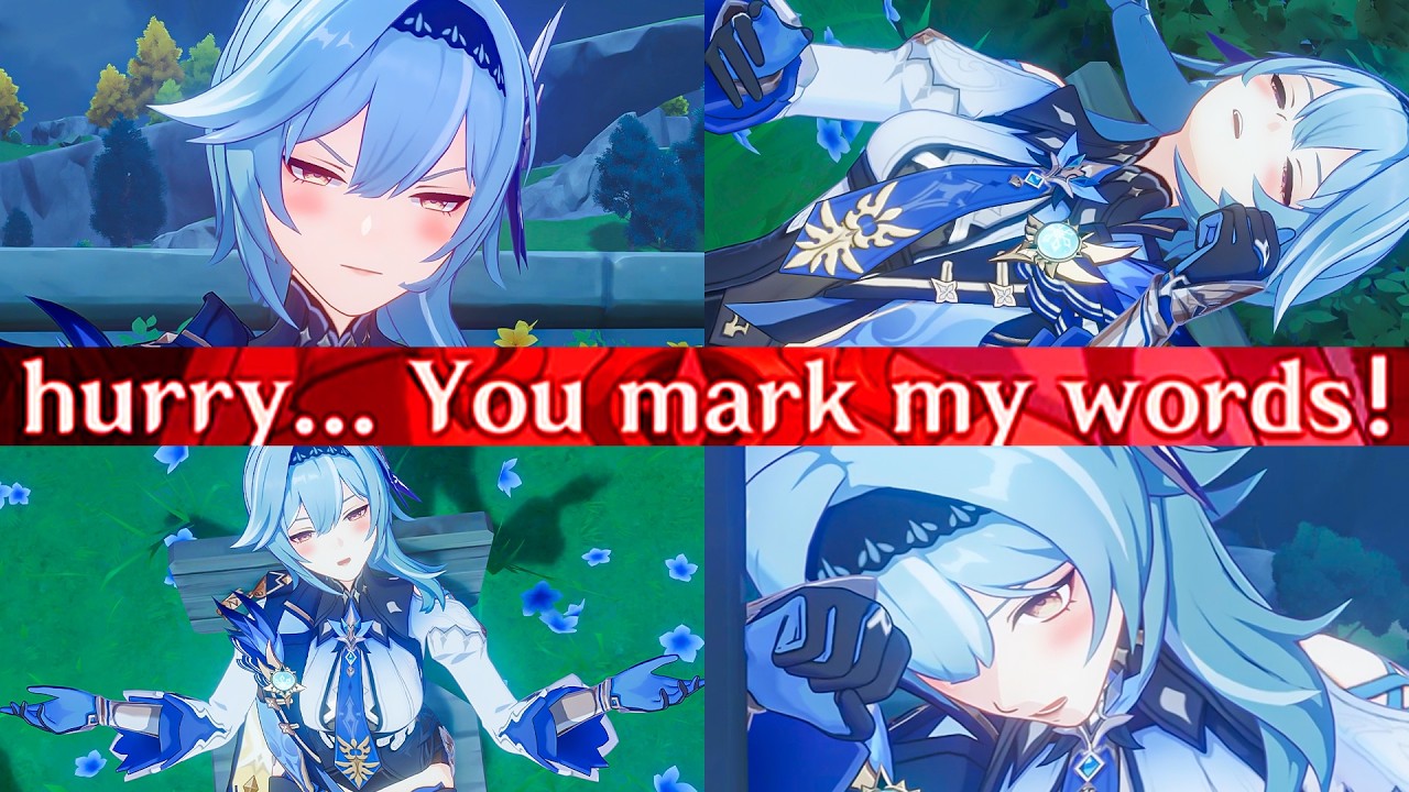 DRUNK EULA Cutscene Genshin Impact 6.4 LUNA V Story